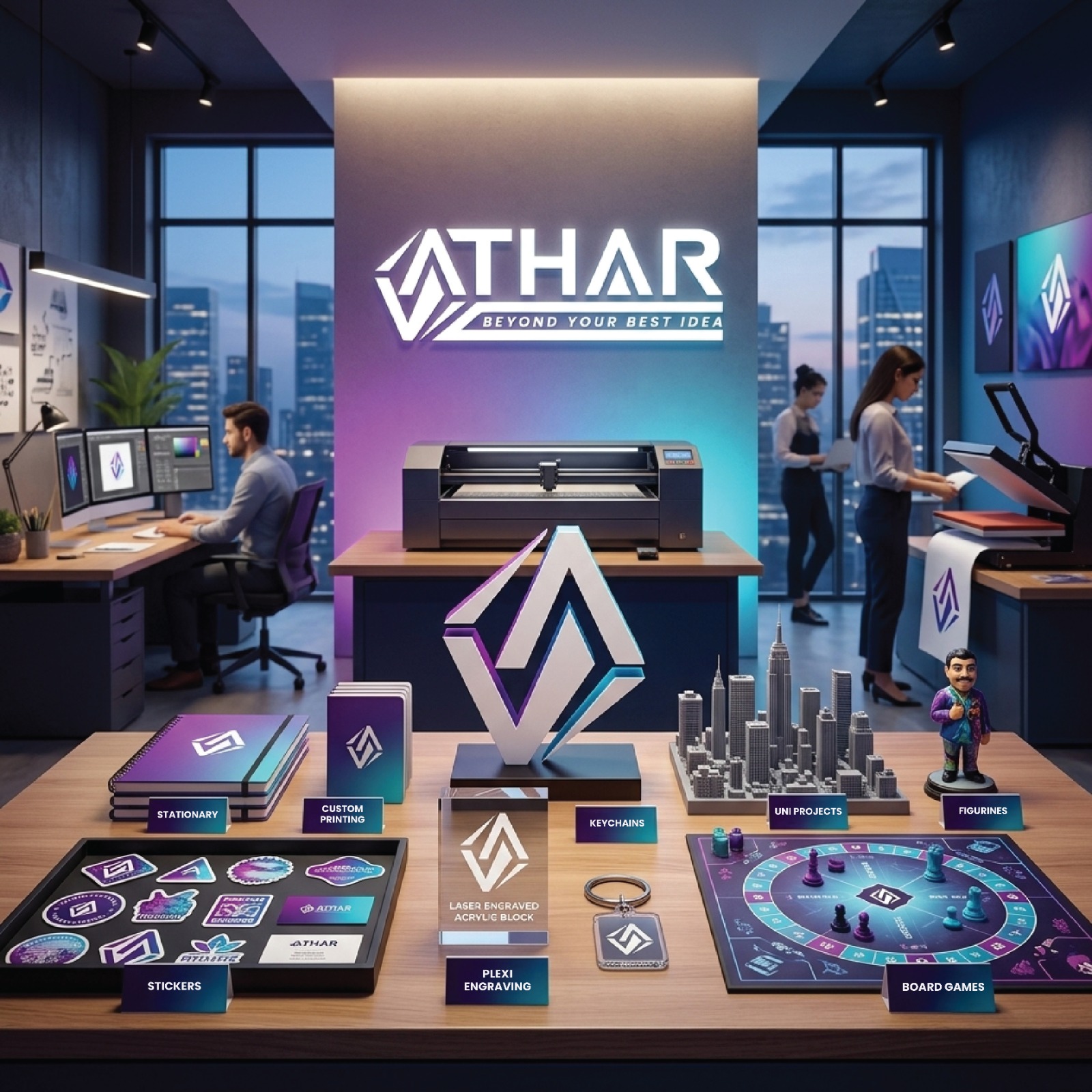 Athar's Experimental Artifacts - The Spark of ATHAR